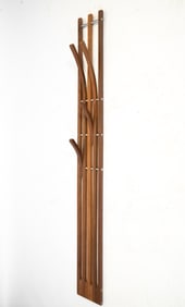 DANISH TEAK COAT RACK C. 1960S