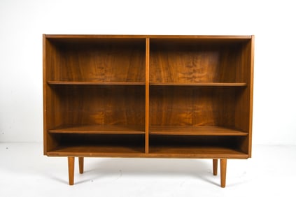 CARLO JENSEN DANISH TEAK BOOKCASE C. 1960S