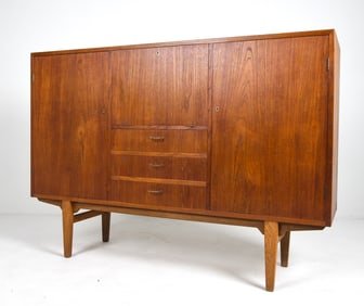 DANISH TEAK SIDEBOARD C. 1960S