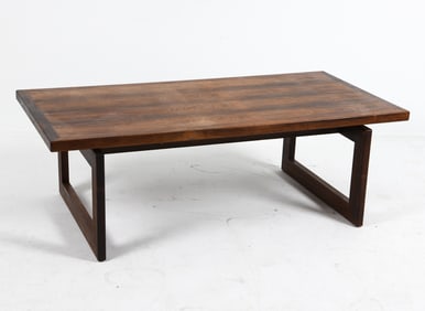 POUL CADOVIUS STYLE DANISH ROSEWOOD COFFEE TABLE