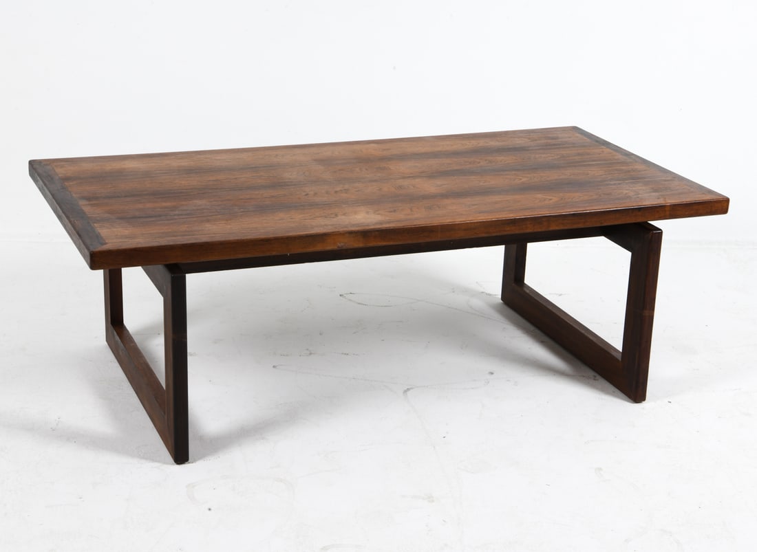 POUL CADOVIUS STYLE DANISH ROSEWOOD COFFEE TABLE (1 of 11)