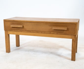 HANS FRYDENDAL STYLE DANISH OAK LOW CHEST C.1970S