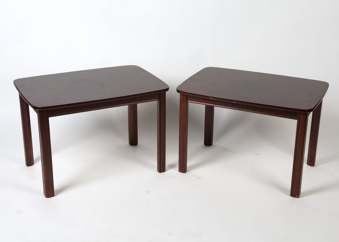 PAIR OF DANISH SIDE TABLES C. 1970S (1 of 13)