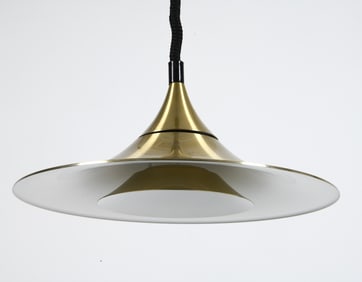 STYLE OF FOG & MORUP DANISH PENDANT LIGHT C. 1960S