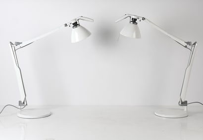 PAIR OF FORTEBRACCIO LUCEPLAN TABLE LAMPS