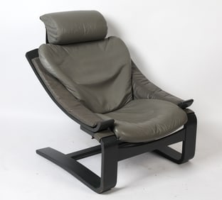 AKE FRIBYTER NELO "KROKEN" SWEDISH LOUNGE CHAIR