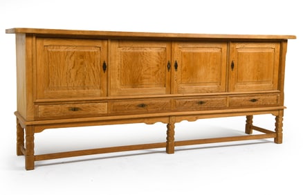 STILMOBLER DANISH OAK SIDEBOARD C. 1970S