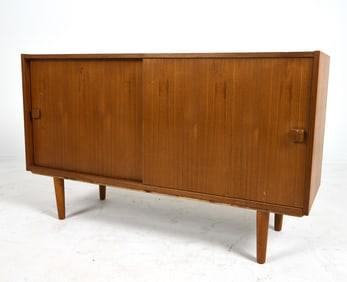 ATTR. DOMINO MOBLER DANISH TEAK CABINET C. 1960S