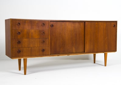 DANISH TEAK SIDEBOARD C. 1960S