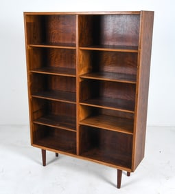 POUL HUNDEVAD DANISH ROSEWOOD BOOKCASE C. 1960S
