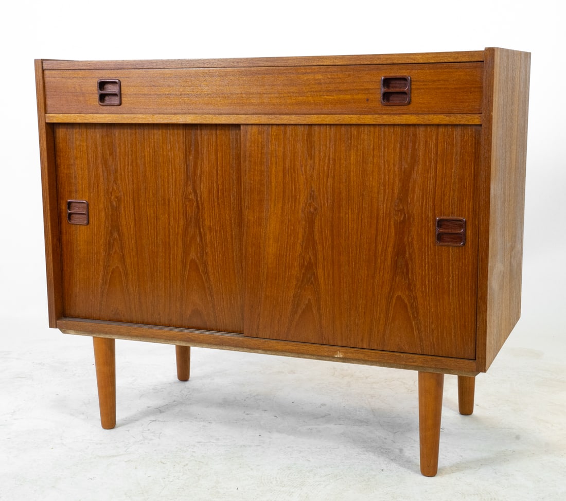 DANISH TEAK CABINET C. 1960S (1 of 20)