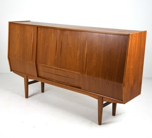E. W. BACH DANISH TEAK SIDEBOARD C. 1960S