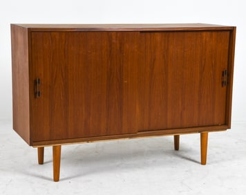 SCANDINAVIAN TEAK CABINET C. 1960S