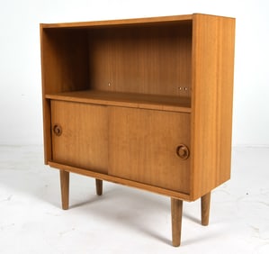 DANISH OAK CABINET C. 1970S