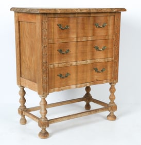 ATTR. HENNING KJAERNULF OAK SIDE CHEST C. 1970S