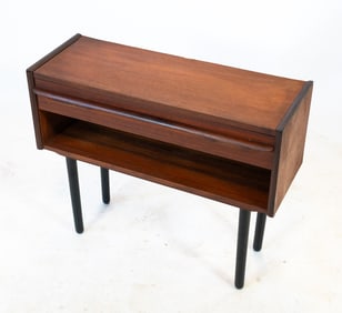 DANISH TEAK NIGHTSTAND C. 1960S