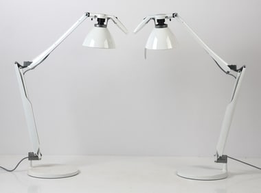 PAIR OF FORTEBRACCIO LUCEPLAN TABLE LAMPS