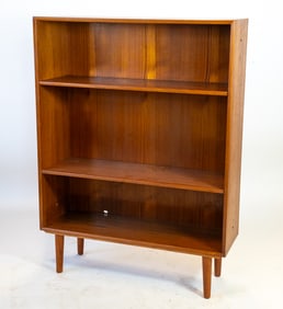 SKOVBY DANISH TEAK BOOKCASE C. 1960S