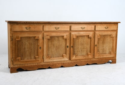 ATTR. HUNDSTRUP DANISH OAK SIDEBOARD C. 1970S