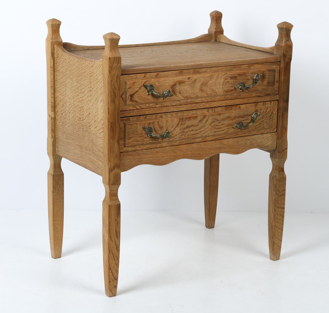 ATTR. HENNING KJAERNULF OAK NIGHTSTAND SIDE CHEST (1 of 15)