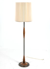 SCANDINAVIAN ROSEWOOD FLOOR LAMP C. 1960S