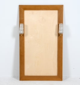 BREDEBRO DANISH OAK SCONCE MIRROR FRAME C. 1960S