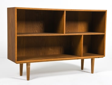 CARLO JENSEN STYLE DANISH OAK BOOKCASE C. 1960S