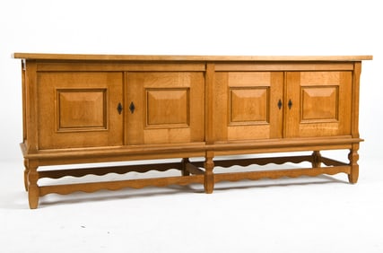 HENNING KJAERNULF DANISH OAK SIDEBOARD C. 1970S