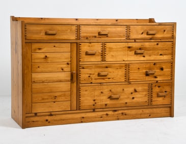 HANS FRYDENDAL STYLE DANISH PINE CHEST OF DRAWERS