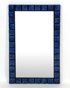OSTED KERAMIK DANISH TILE MIRROR C. 1960S