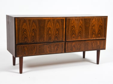 ATTR. OMANN JUN DANISH ROSEWOOD MEDIA CHEST 1960S