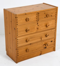 STYLE OF FROSEKE SWEDISH PINE CHEST C. 1970S