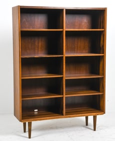 HUNDEVAD DANISH ROSEWOOD BOOKCASE C. 1960S