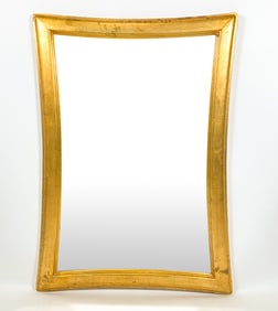 DANISH GILDED WALL MIRROR C. 1960S