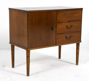 DANISH WALNUT CABINET C. 1960S