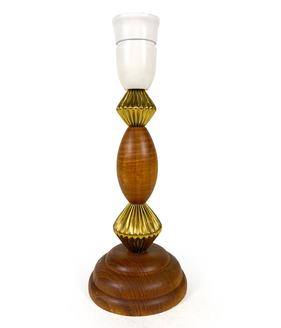 DANISH TEAK TABLE LAMP C. 1970S (1 of 8)