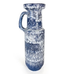 WEST GERMAN CERAMIC PITCHER VASE C. 1960S