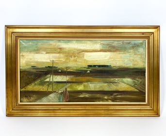 CHRISTIAN VAGNER PEDERSEN (B. 1922) ABSTRACT O/C