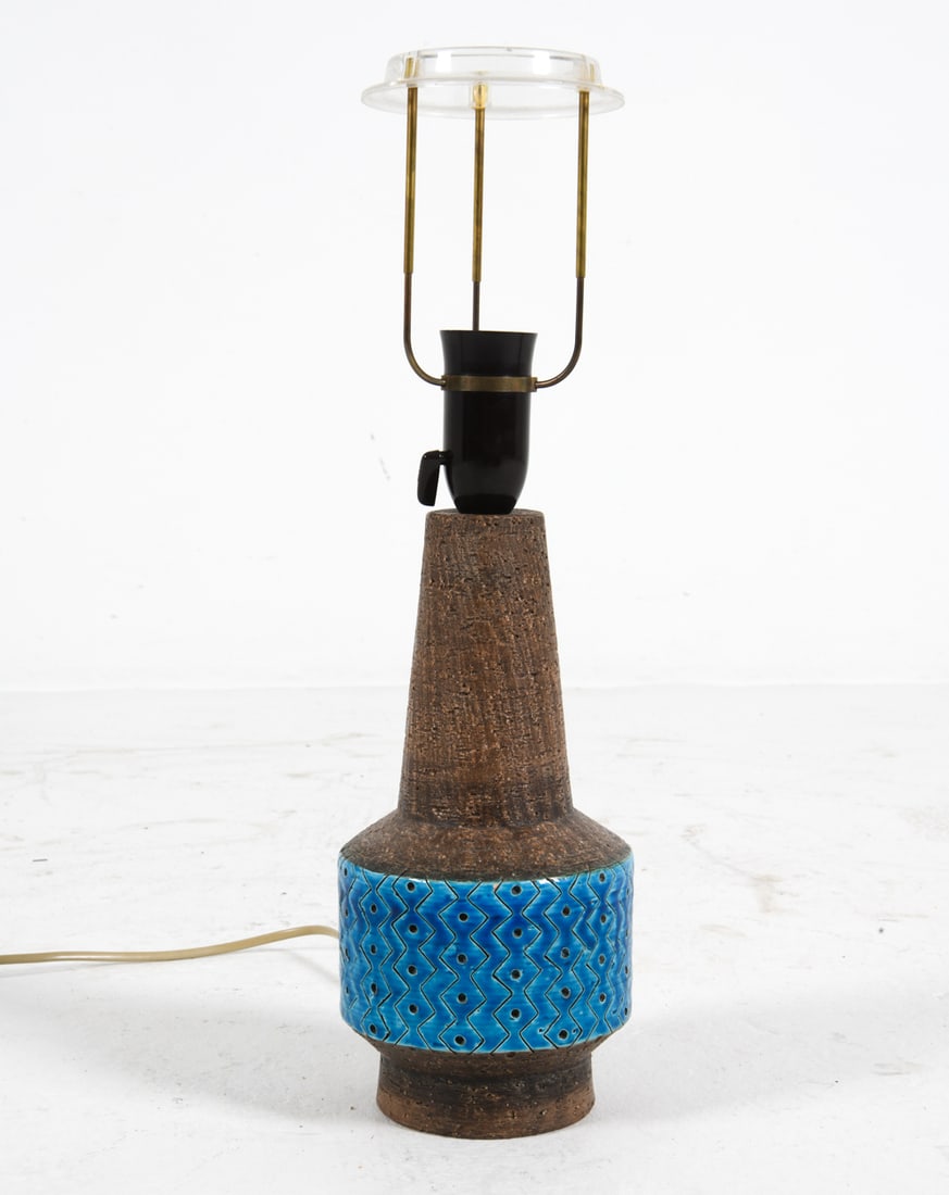 ALDO LONDI BITOSSI ITALIAN CERAMIC TABLE LAMP (1 of 10)