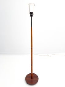FOG & MORUP STYLE DANISH TEAK FLOOR LAMP C. 1960'S