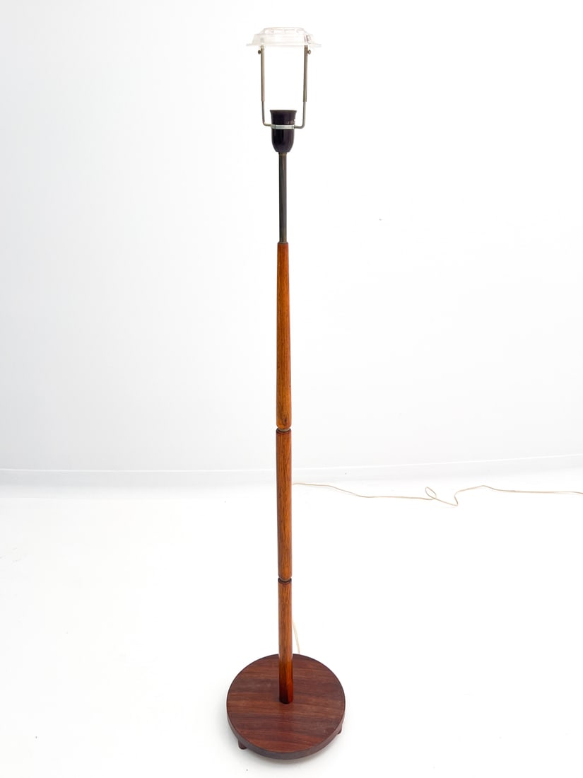 FOG & MORUP STYLE DANISH TEAK FLOOR LAMP C. 1960'S (1 of 10)