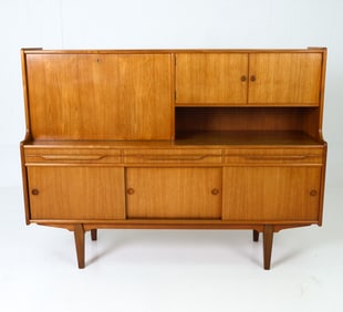 DANISH TEAK SIDEBOARD CABINET C. 1960S