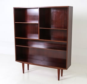 OMANN JUN DANISH ROSEWOOD BOOKCASE C. 1960'S