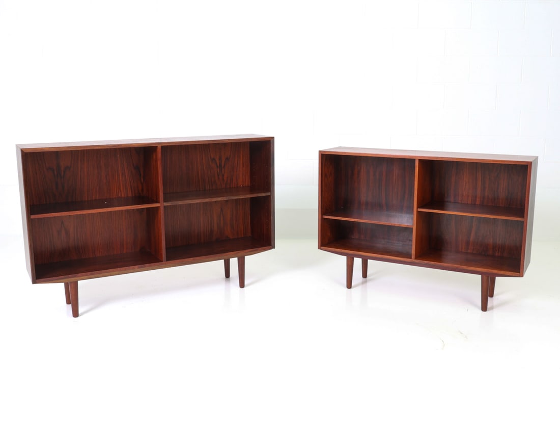 (2) DANISH ROSEWOOD BOOKCASES C. 1960S (1 of 20)