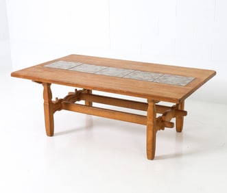 EDMUND JORGENSEN DANISH OAK COFFEE TABLE C. 1960S