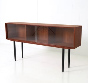 BROUER STYLE DANISH TEAK CABINET C. 1970S