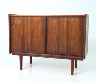 STYLE OF KAI KRISTIANSEN DANISH ROSEWOOD CABINET