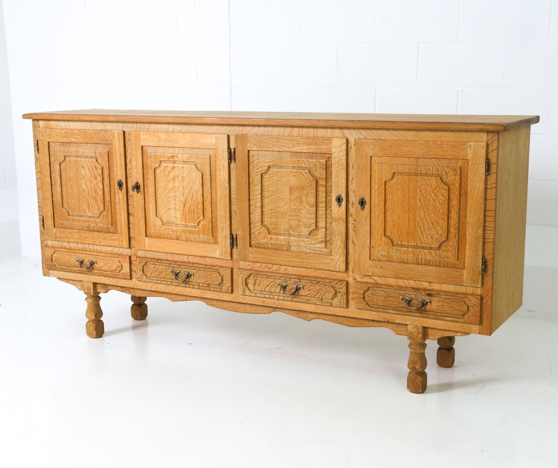 ATTR. HENNING KJAERNULF DANISH OAK SIDEBOARD 1970S (1 of 20)