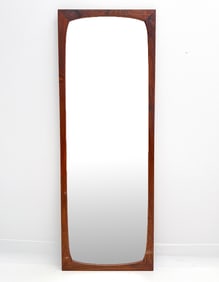 AARHUS GLASIMPORT DANISH ROSEWOOD MIRROR C. 1960S