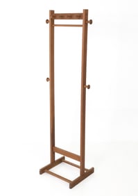 PBJ MOBLER DANISH OAK COAT RACK C. 1960S